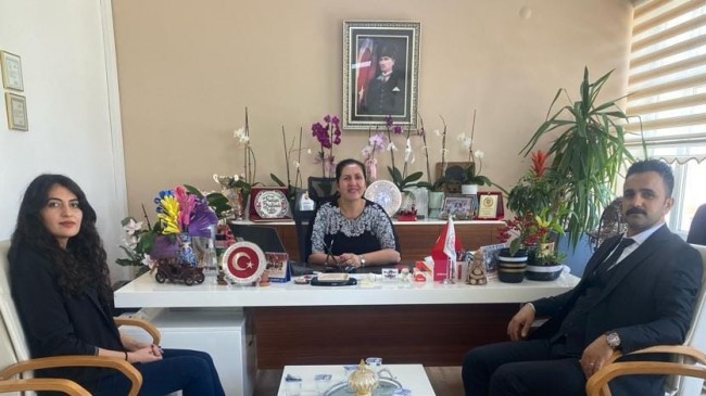 Babaeski’de kurum müdürlerine  ulusal hane ziyareti