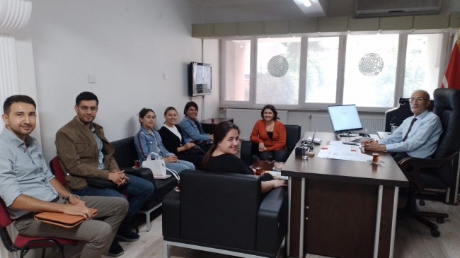 Müdür Akdemir rehberlik öğretmenleriyle toplantı gerçekleştirdi