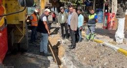 Başkan Özalp doğalgaz çalışmaları hakkında bilgi verdi