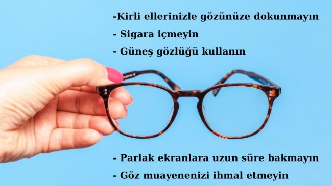 ”Parlak ekranlara uzun süre bakmayın”