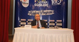 Gazeteci/Yazar Altan Öymen Edirne’de okurlarıyla buluştu