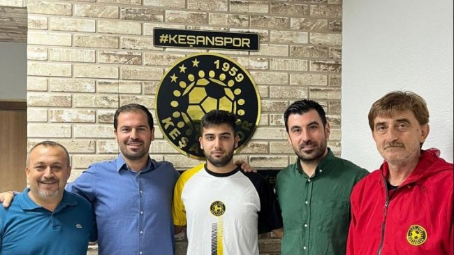 Keşanspor başarılı futbolcu ile devam dedi