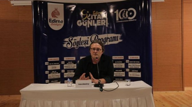 Yazar Tuna Kiremitçi Edirne’de okurlarıyla buluştu