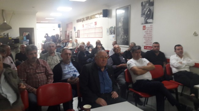 CHP Lüleburgaz’da halk toplantısını yaptı