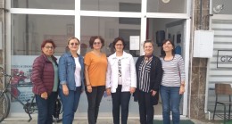 CHP Babaeski Kadın Kolları Yönetiminden sendika ziyareti