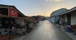 Beton yol çalışması tamamlandı
