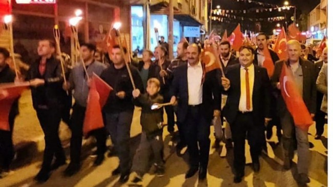 Demirköy’de fener alayı düzenlendi