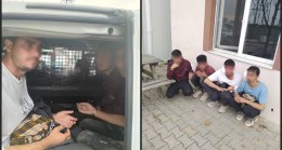 4 Afgan uyruklu kaçak göçmen yakalandı