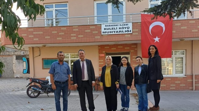 Kuleli Köyü Sağlık Evini ziyaret ettiler