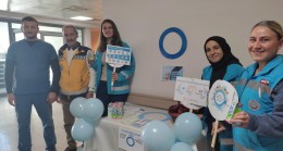 Hastalığa dikkat çekmek için stant açıldı