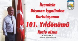 Hacı; “Sevgili Babaeski’ liler, Kurtuluş Bayramınız Kutlu Olsun”
