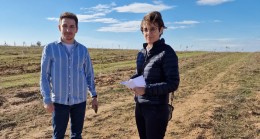 Teknik personel arazi kontrollerini gerçekleştiriyor