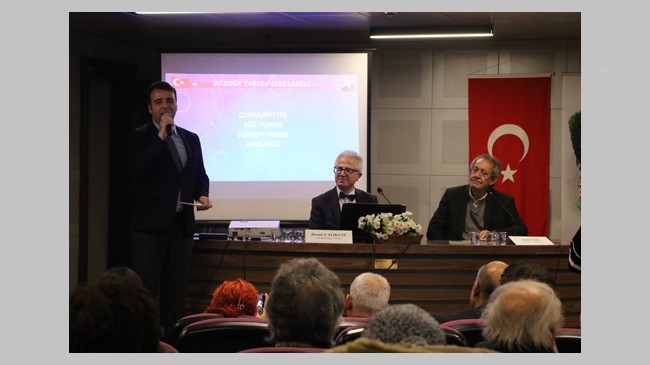 “Cumhuriyetin 100.yılında Dünden Yarına Kırklareli” söyleşisi gerçekleştirildi