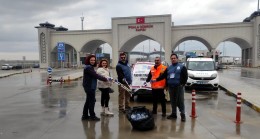 ‘Plastik terörü’ne dikkat çekmek için Kars’tan Edirne’ye yürüdüler