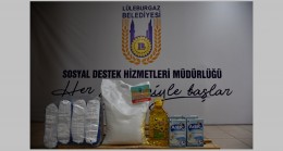 Lüleburgaz Belediyesi ihtiyaç sahiplerinin yanında