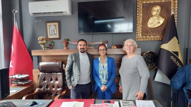 Babaeski Girişimci Kadınlar Derneği’nden Gültekinler Arsa Ofisine ziyaret