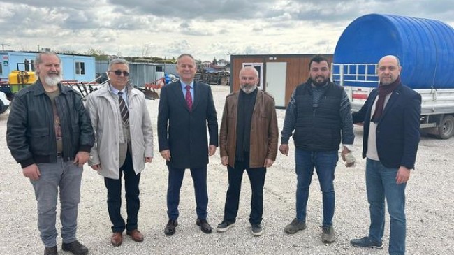 Serdar Türker’den Hurdacılar Sitesine Ziyaret