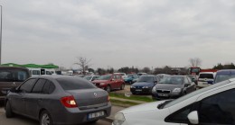 Babaeski Perşembe Pazarı’nda Yoğun Pazar Yeri Trafiği