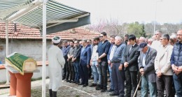 Cenaze Töreninde Merhum Çetin’in Ailesine Taziyelerini İletti