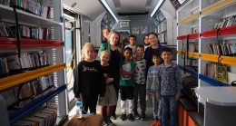 Gezici Kütüphane  Şehit Er Tuncay Duman İlkokulu’na konuk oldu