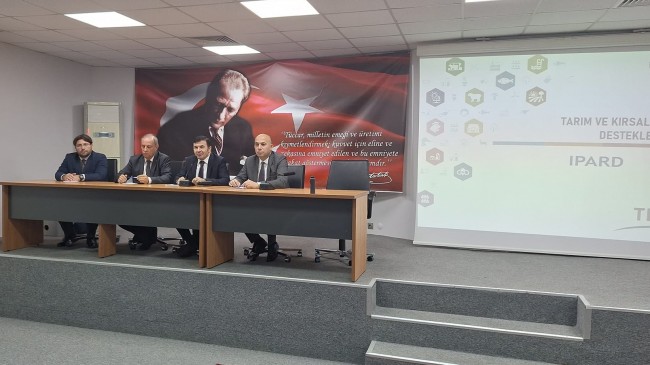 “IPARD PROGRAMI BİLGİLENDİRME TOPLANTISI”NA EV SAHİPLİĞİ YAPTI