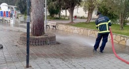 Babaeski Belediye İtfaiye Müdürlüğü’nden Bayram Sabahı Temizlik Hamlesi