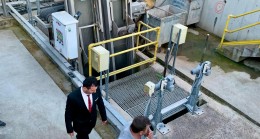 Başkan Fırat Yayla, Babaeski Belediyesi Arıtma Tesisi Denetiminde