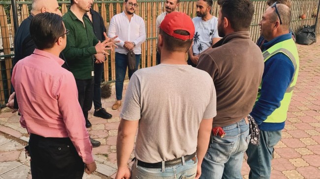 Festival Alanındaki Temizlik Kontrollerini Yerinde İnceledi