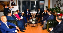 BAKAN YARDIMCISI TARIKDAROĞLU, BELEDİYE BAŞKANI YAYLA İLE BULUŞTU