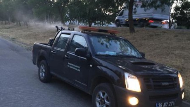 Babaeski Belediyesi’nden Düzenli Uçkun ve Larva İlaçlaması