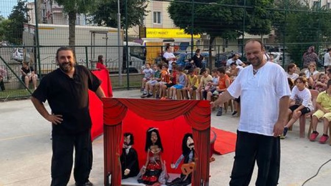 Lüleburgaz Belediyesi’nin Kuklalar Kumpanyası İsmet İnönü Parkı’nda Başladı