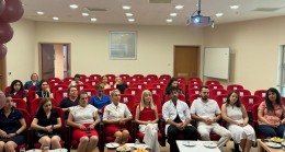 Babaeski Devlet Hastanesinde Gebe, Ebe Lohusa Buluşması Büyük Bir Mutlulukla Tamamlandı