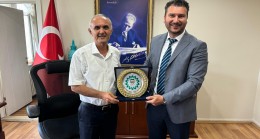 Babaeski Kaymakamı Şenol Levent Elmacıoğlu’na Veda Ziyareti