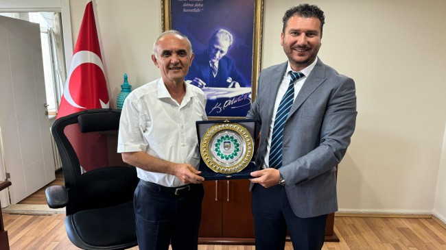 Babaeski Kaymakamı Şenol Levent Elmacıoğlu’na Veda Ziyareti