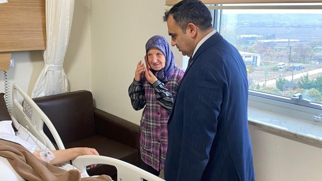 Vize Kaymakamı Kemal Balaban’dan Devlet Hastanesine Moral Ziyareti