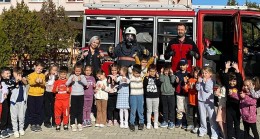 Babaeski İtfaiyesi, Ayçiçeği Anaokulu Öğrencilerine Eğlenceli ve Öğretici Etkinlik Düzenledi