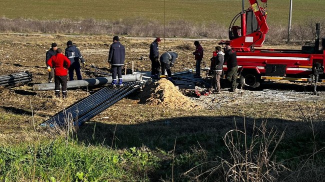 Alpullu Belediyesi Yeni Su Kuyusunun Ana Su Boru Hattı Bağlantısını Tamamladı!