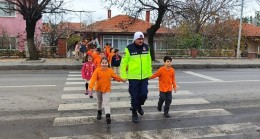 Öğrencilere Trafik Eğitimi Verildi