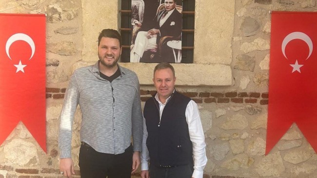 Kırklareli Ticaret ve Sanayi Odası Başkanı Soner Ilık, Milli Basketbolcu Barış Hersek’i Ağırladı