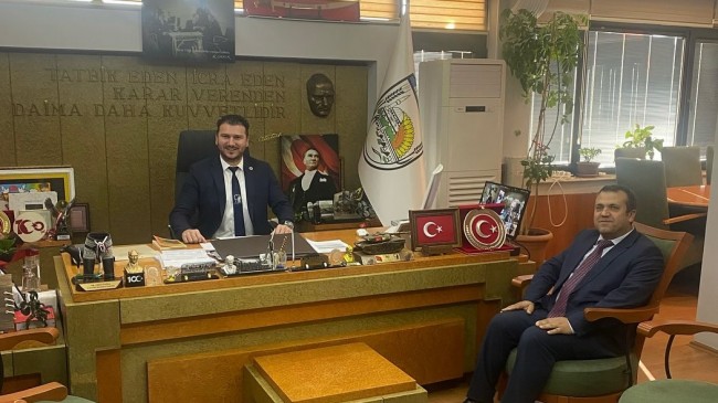 Başkan Yayla, Orman İşletme Müdürü Karakaya’yı Ağırladı