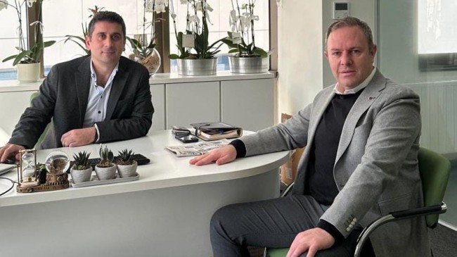 Kırklareli TSO Başkanı Soner Ilık’tan, Garanti Bankası Kırklareli Şube Müdürü Mustafa Dal’a “Hayırlı olsun” Ziyareti
