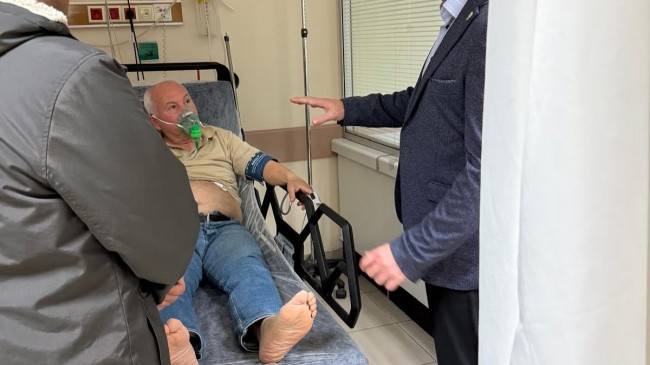 Başkan Fırat Yayla’dan Hastane Ziyareti