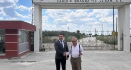 Başkan Fırat Yayla’dan Başboğa Çadır ve Branda Fabrikası’na Ziyaret