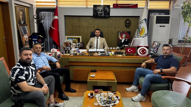 Başkan Fırat Yayla, Belediye-İş Sendikası Trakya Şube Başkanı’nı Ağırladı