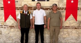 Kırklareli Ticaret ve Sanayi Odası Başkanı Soner Ilık, TMO Kırklareli Başmüdürü Fahrettin Aksu’yu Ağırladı