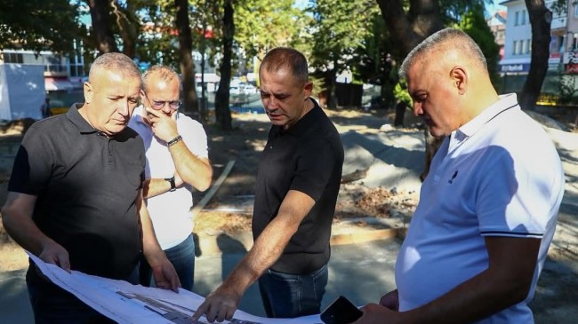 DİNGİLOĞLU PARKI YENİLENİYOR