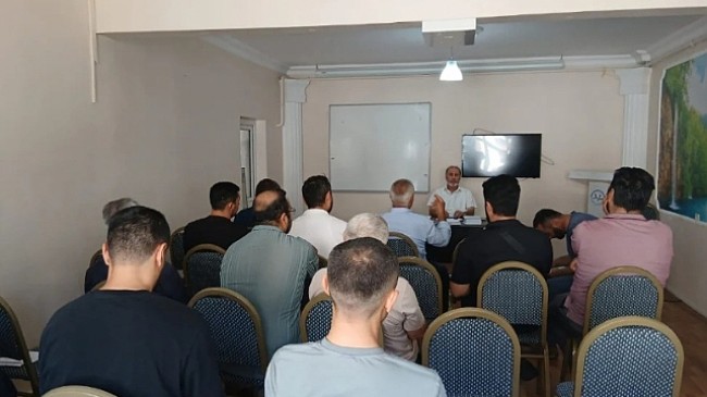 İLÇE MÜFTÜLÜĞÜ AĞUSTOS TOPLANTISINI GERÇEKLEŞTİRDİ