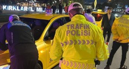 Kırklareli’de Ticari Taksi Denetimleri Yapıldı