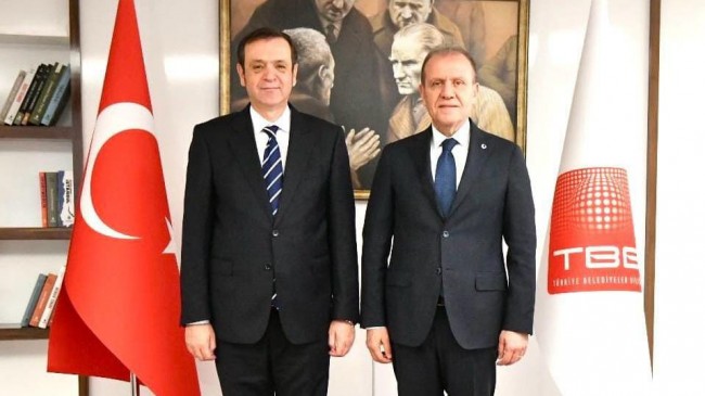 Vize Belediye Başkanı Özalp, Türkiye Belediyeler Birliği’nde Başkan Vekili Seçer ile Görüştü
