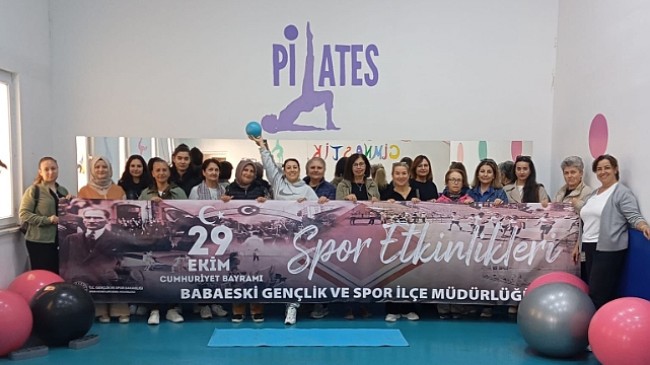 VELİLER SPORLA 29 EKİM’İ KUTLADI